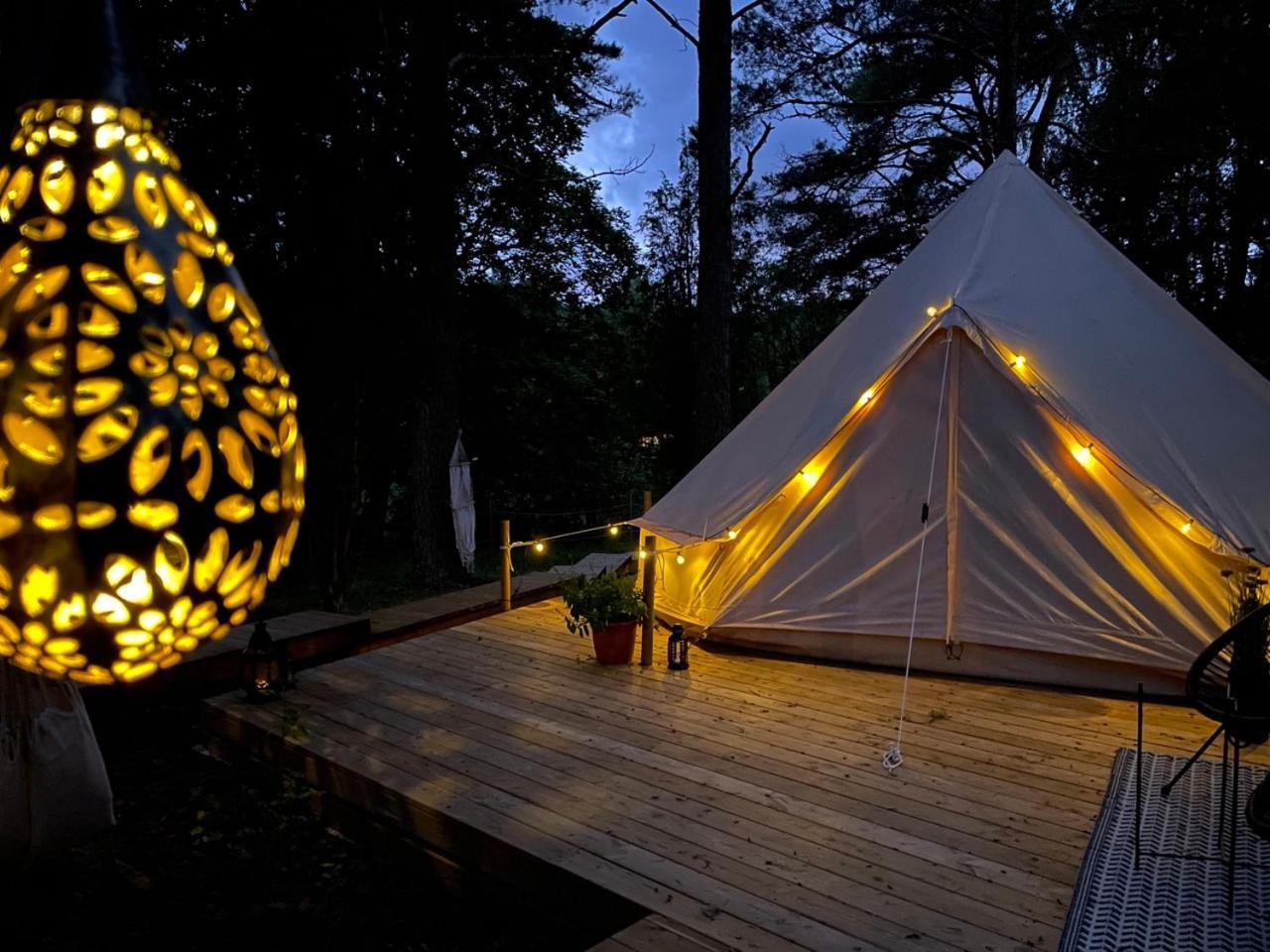 Tent Delhi A B&B In A Luxury Glamping Style Mariefred Dış mekan fotoğraf